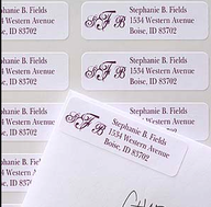 address labels image