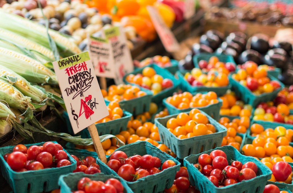 sell at a farmer's market