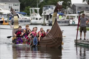 viking cardboard boats