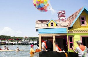 up cardboard boats