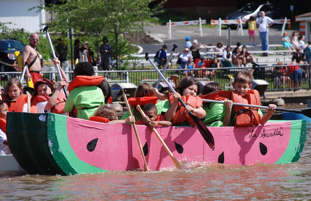 cardboard boats