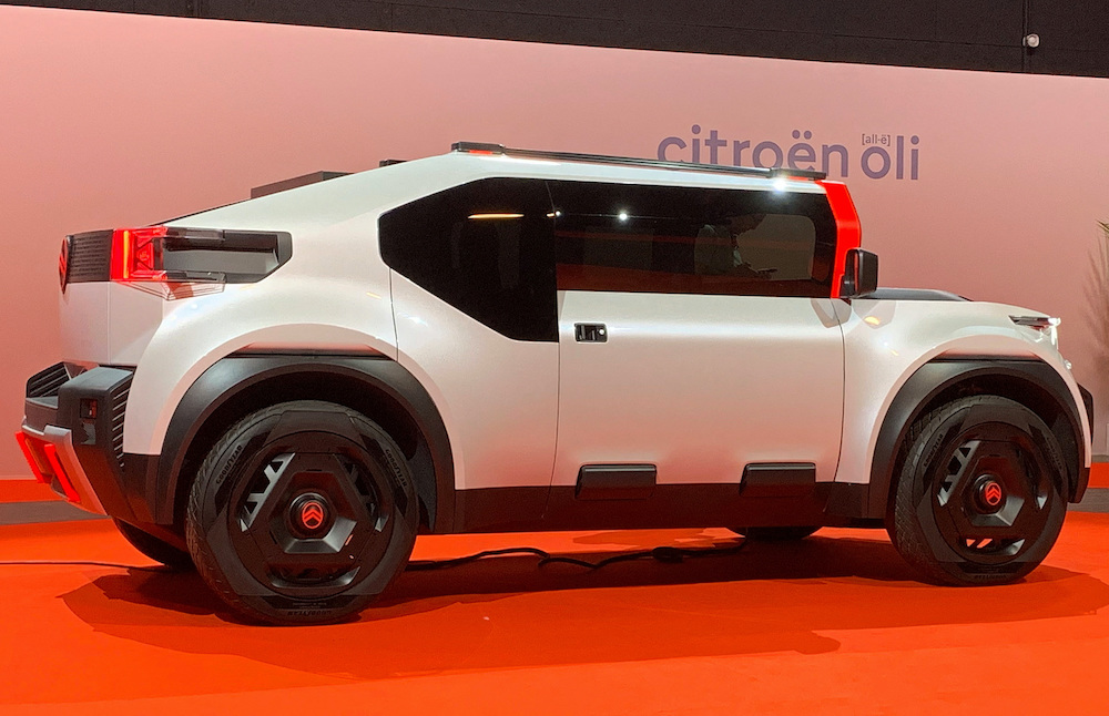 Citroen's cardboard car